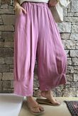  Jo Jo Quirky Hopsack Crop Pant Indian Pink